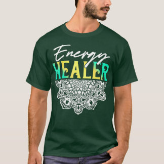 Energy Healer Reiki Master Yoga Andlig Chakra J T Shirt