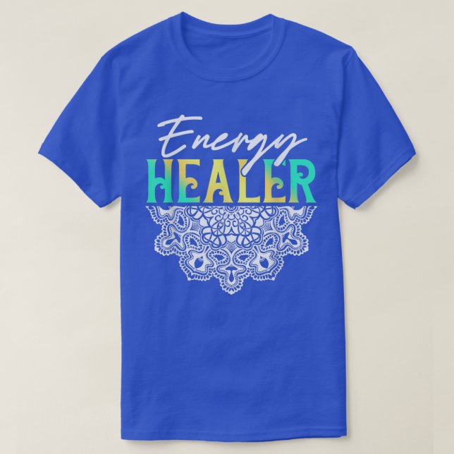 Energy Healer Reiki Master Yoga Spiritual Chakra J T Shirt (Design framsida)
