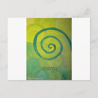 Energy Heart Art Vykort