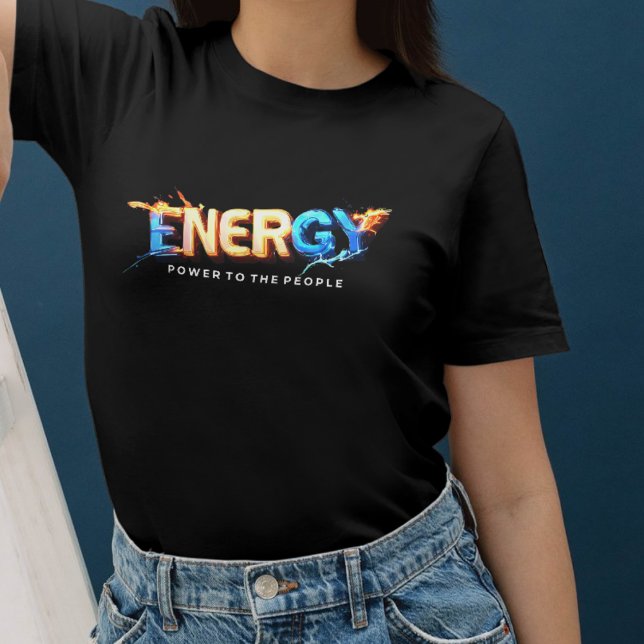 Energy - Power to the People für Trendsetter T Shirt (Skapare uppladdad)