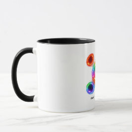 Energy Ring Coffee Mug – Abstract Color Circle Des Mugg