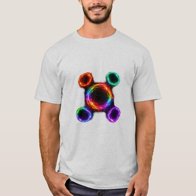 Energy Ring Galaxy Shirt – Abstract Plasma Orb Cir T (Framsida)