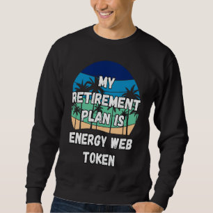 Energy Webben Token Crypto My Pension Plan är Ener Lång Ärmad Tröja