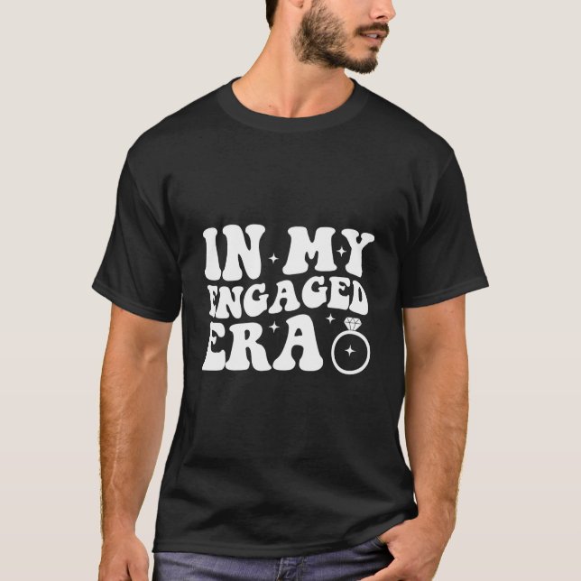 Enet Fiance In My Ened Era Bachelorette Py T Shirt (Framsida)