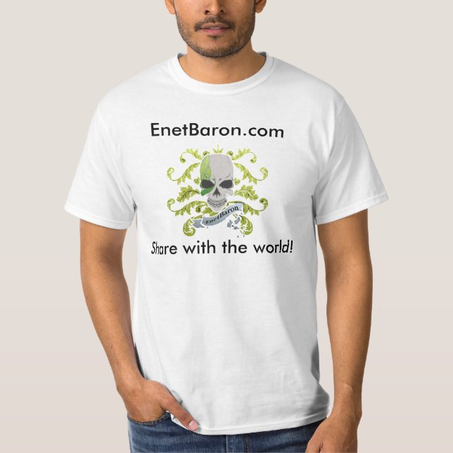 EnetBaron.com Tee Shirt (Framsida)