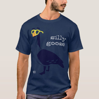 Enfaldig gås tee shirt