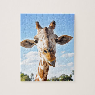 Enfaldig giraff pussel