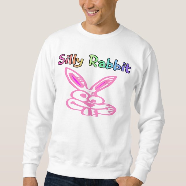 Enfaldig kanin sweatshirt (Framsida)