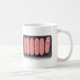 Enfaldig korvkaffemugg kaffemugg