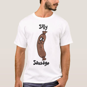 Enfaldig korvskjorta t-shirt