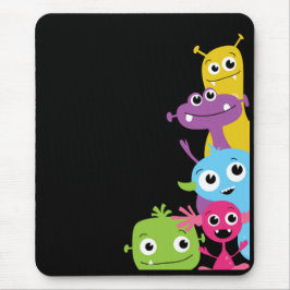 Enfaldig monsterMousepad för barn Musmatta