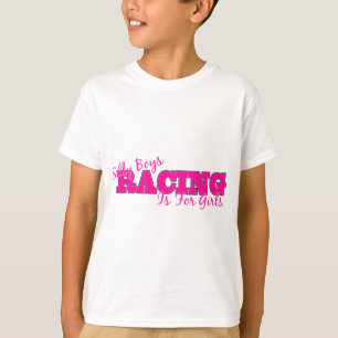 Enfaldig pojketävla är för flickor tee shirt