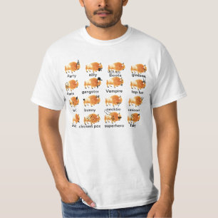 Enfaldiga bufflar t shirt