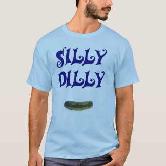 Enfaldiga Dillyblått T-shirt