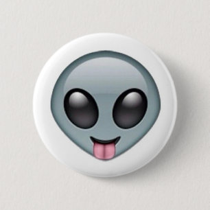Enfaldiga främmande Emoji Knapp