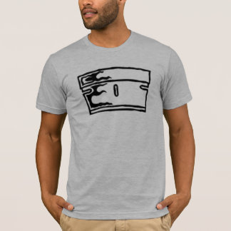 Enfaldiga kaninrakknivar är för Emos grå manar T Shirt