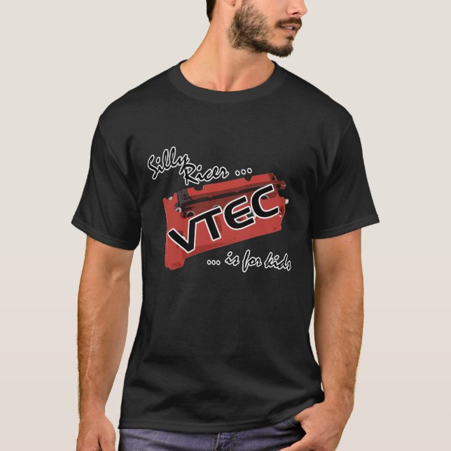 Enfaldiga Ricer (mörk) Tee Shirt (Framsida)