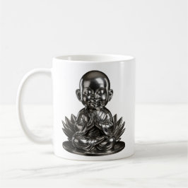 Enfant bouddhiste 3D Kaffemugg