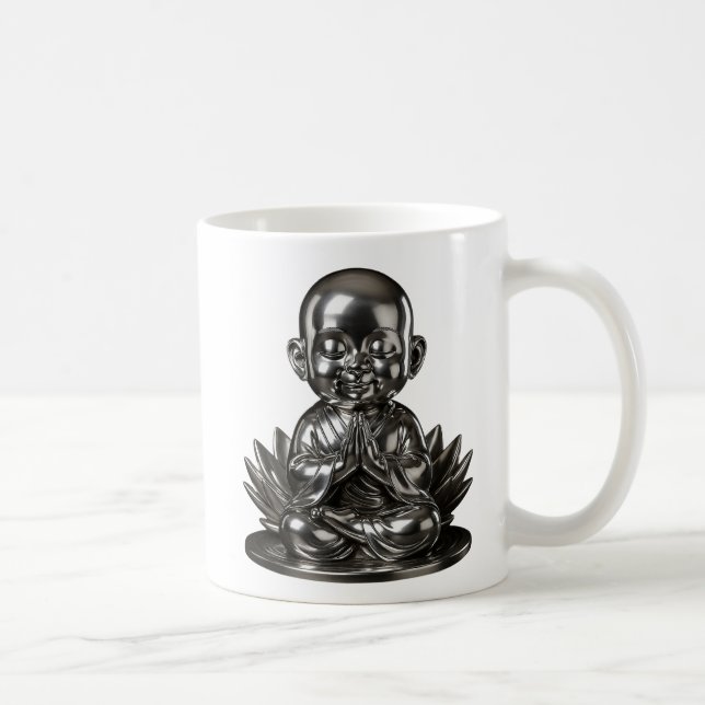 Enfant bouddhiste 3D Kaffemugg (Höger)