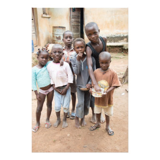Enfants africains fototryck
