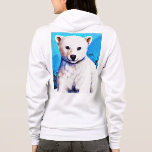 Enfärgad målning av en Polar Bear Unge. Köp nu T Shirt