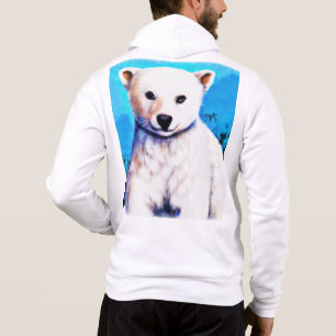 Enfärgad målning av en Polar Bear Unge. Köp nu T Shirt