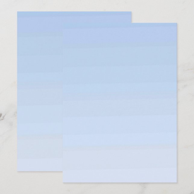 Enfärgad platt inbjudan meddelande kort (Fram/baksida)