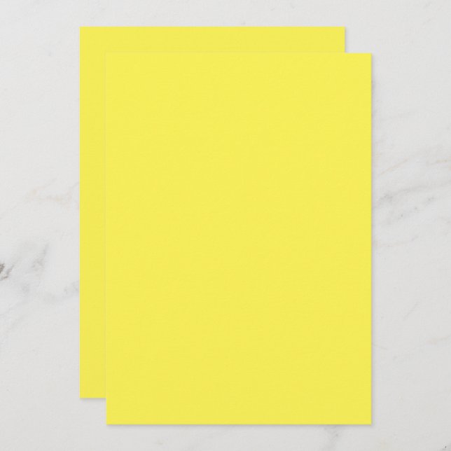 Enfärgad platt inbjudan meddelande kort (Fram/baksida)