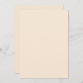 Enfärgad platt inbjudan meddelande kort