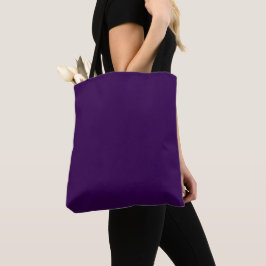 Enfärgad Totebag Tygkasse