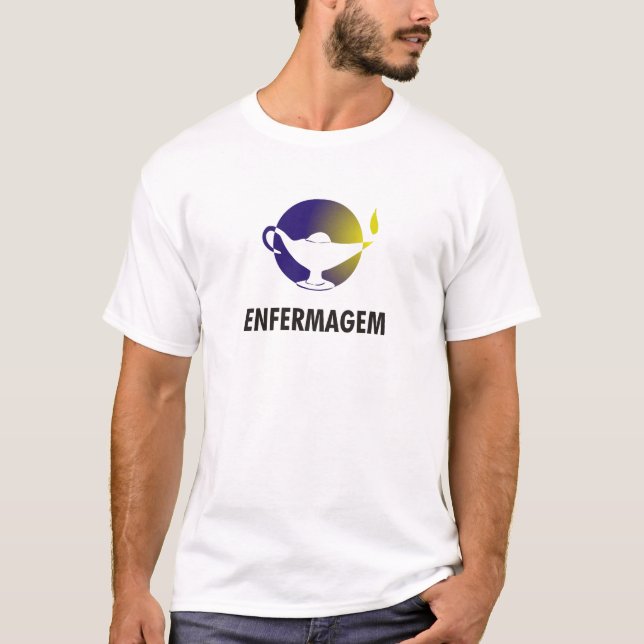 Enfermagem Tee Shirt (Framsida)