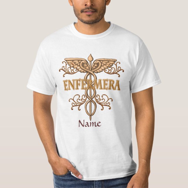 Enfermera-sjuksköterska T-shirt (Framsida)