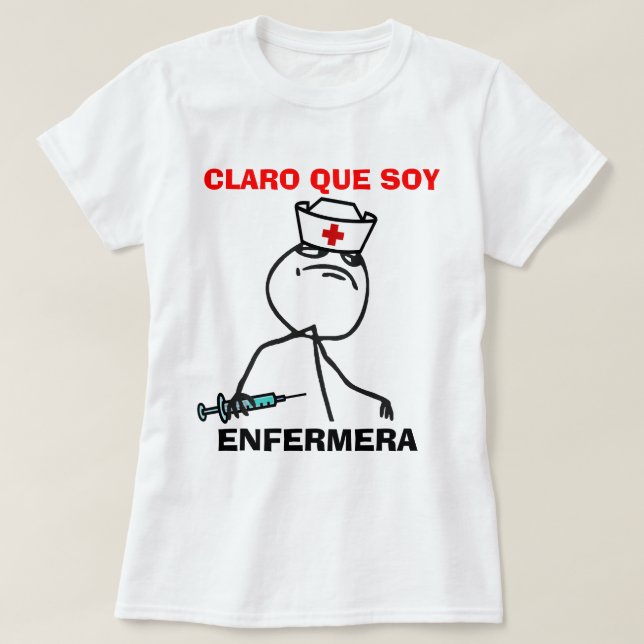 Enfermera Tee (Design framsida)