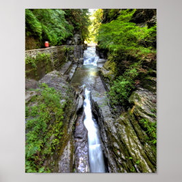 Enfield Glen, Robert H Treman State Park, NY Poster