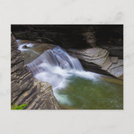 Enfield Glen, Robert H Treman State Park, NY Vykort