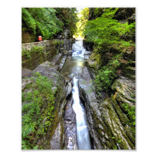 Enfield Glen, Robert Treman State Park, New York Fototryck