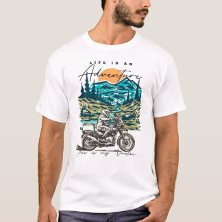 Enfield himalayan-design t shirt