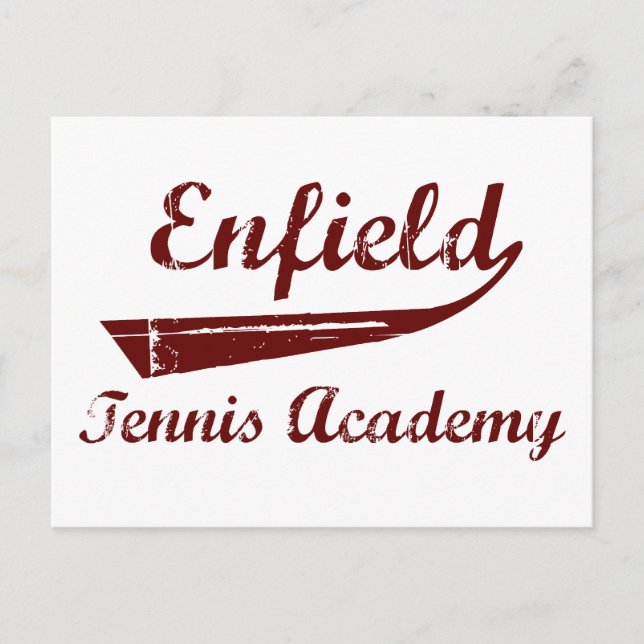 Enfield Tennis Academy Vykort (Framsida)