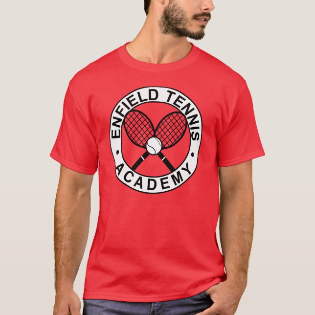 Enfield tennisakademi - version 2 tee (Framsida)