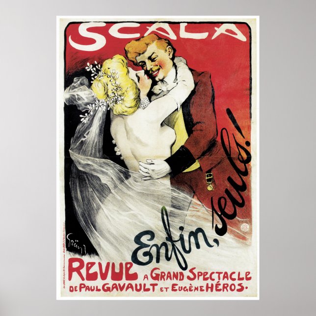 Enfin, Seuls! Poster (Framsidan)