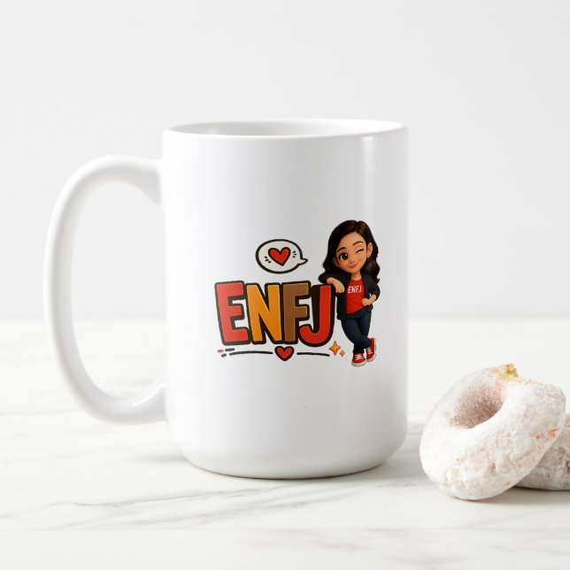ENFJ KAFFEMUGG (Med munk)