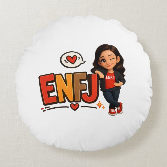 ENFJ RUND KUDDE (Framsidan)