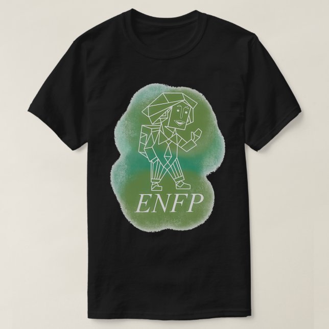 ENFP Campaigner T Shirt (Design framsida)