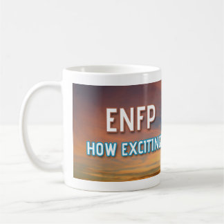 ENFP "hur spännande" ballongmugg Kaffemugg