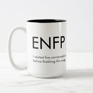 ENFP startade konversationer Mugg Gift