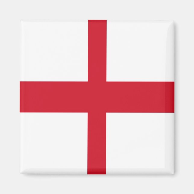 ENG001 ENGLAND, FLAGGA ENGLISH, Fridge Magnet (Framsidan)