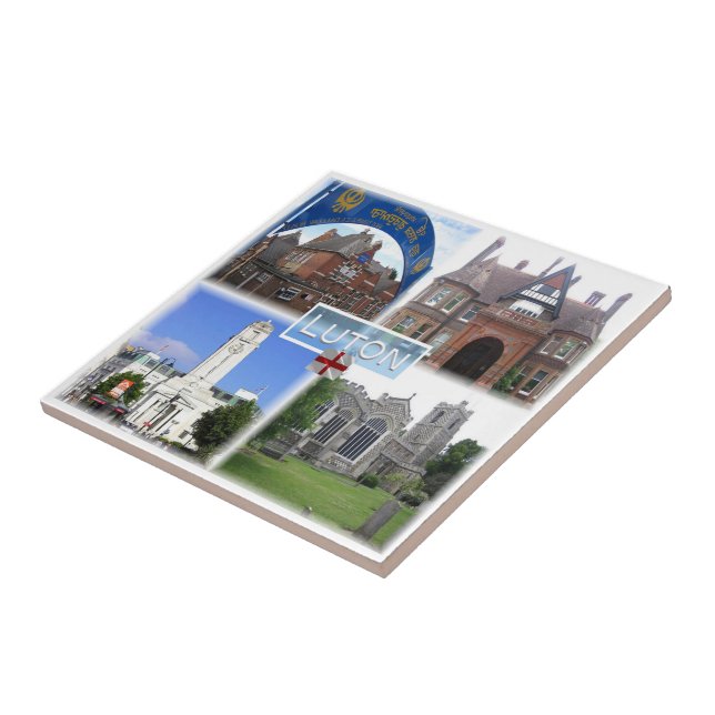 ENG009 LUTON, Guru Nanak Gurdwara Sikh Temple Kakelplatta (Sidan)