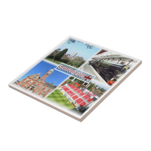 ENG014 SWINDON, England, Europa Kakelplatta