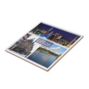 ENG018 LEEDS, Yorkshire, England, Europa Kakelplatta