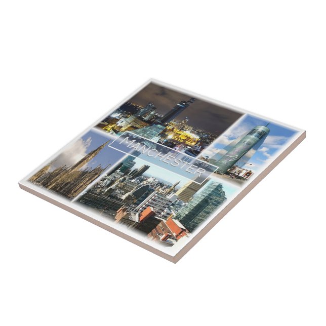 ENG023 MANCHESTER, England, Europa Kakelplatta (Sidan)